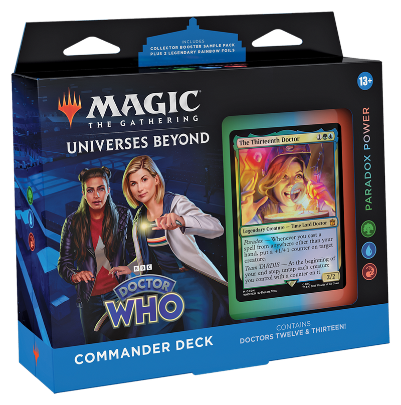 Commander Deck Display [Set of 4] - Universes Beyond: Doctor Who (Magic: The Gathering)