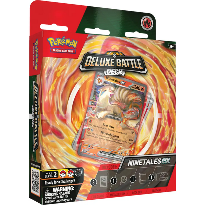 Pokémon: Ninetails ex or Zapdos ex Deluxe Battle Deck