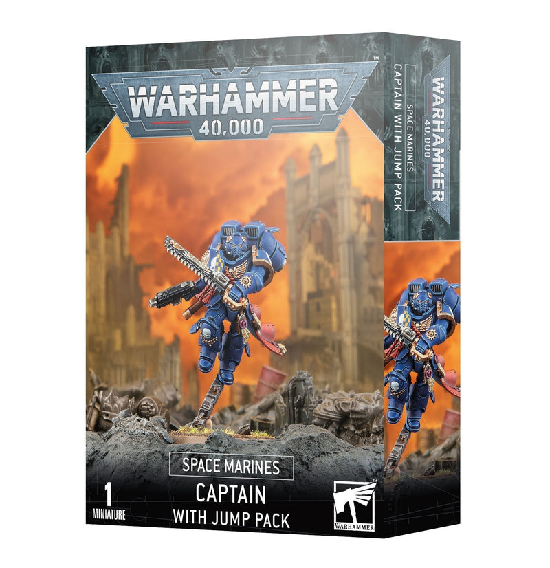 Space Marines: Captain with Jump Pack (Warhammer 40,000 - Games Workshop)