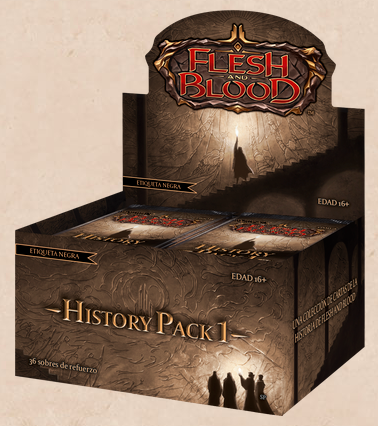 Booster Box - SPANISH History Pack Vol. 1  (Flesh and Blood)