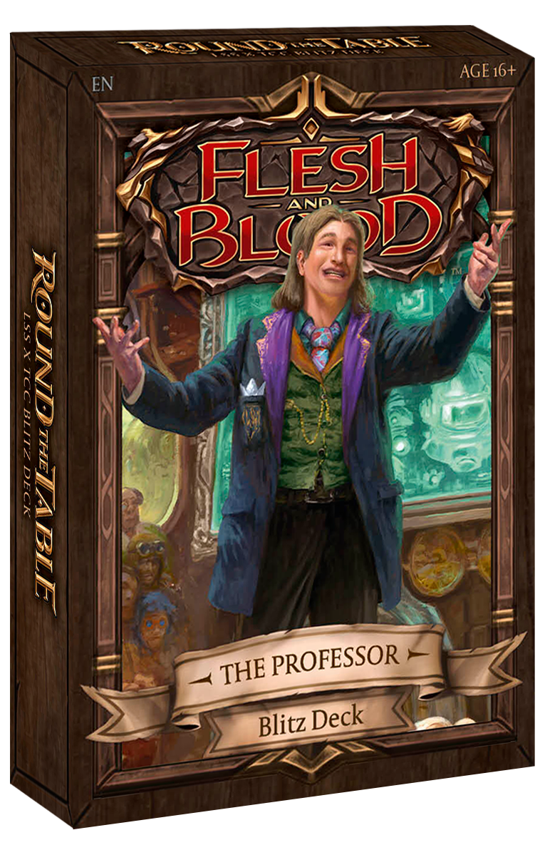 The Professor - Round The Table Blitz Deck (Flesh and Blood)